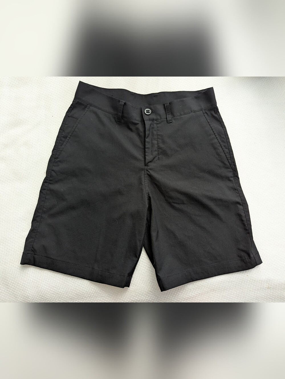 Lululemon Relaxed-Fit Smooth Twill Short 9" Black Men Size 31